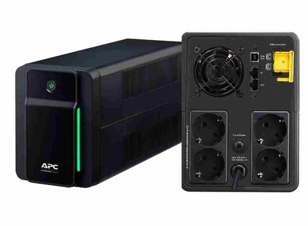 APC Back UPS 2200VA 230V AVR Schuko Sockets 1200W BX2200MI GR