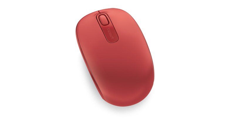Microsoft Wireless Mobile Mouse 1850, červená (U7Z-00034)
