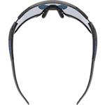 Uvex Sportstyle 228, black mat/mirror blue