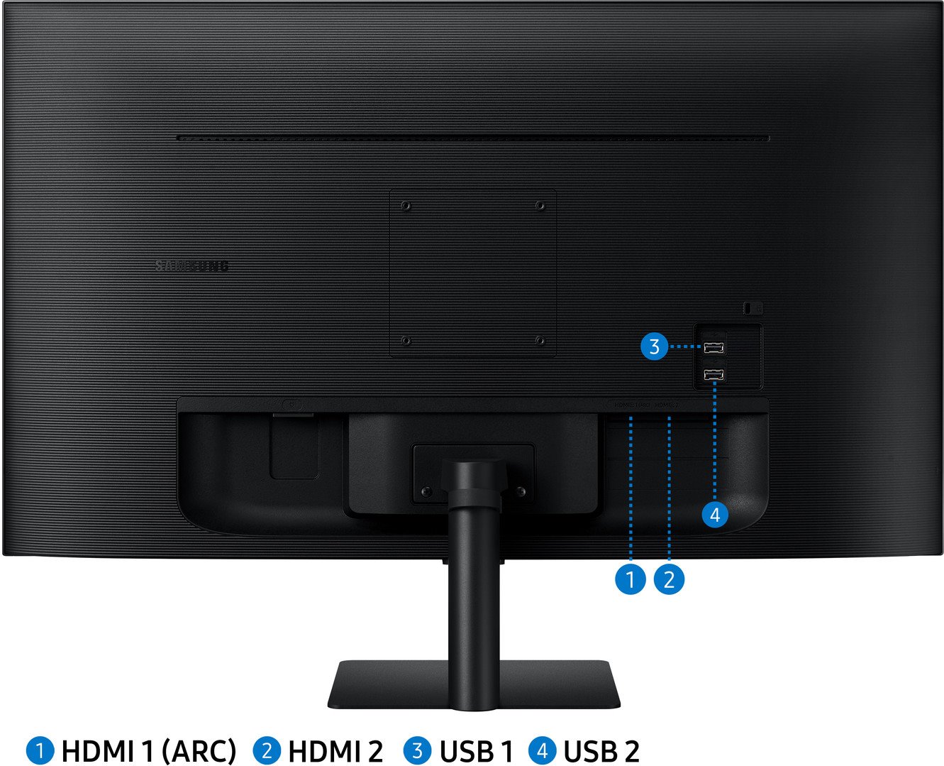 27" Samsung Smart Monitor M5 černý
