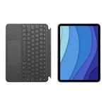 Logitech Combo Touch pro iPad Pro 11" (1., 2., 3.. gen), šedá - US INTL