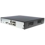 HIKVISION HiWatch NVR rekordér HWN-2104MH-4P(C)/ pro 4 kamery/ 4x PoE/ rozlišení 6Mpix/ HDMI/ VGA/ 2x USB/ LAN/ 1x SATA