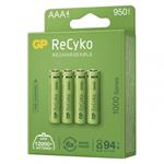 Nabíjecí baterie GP ReCyko 1000 AAA (HR03) - 4Ks