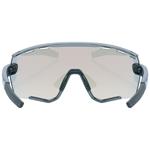UVEX BRÝLE SPORTSTYLE 236 SET SILICUM / MIRROR RED (CAT. 2) + CLEAR (CAT. 0)