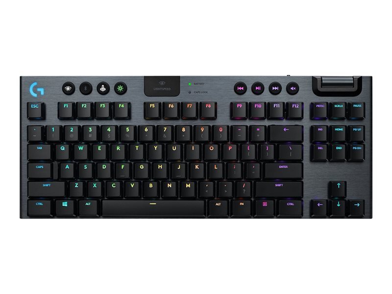 Logitech G915 LIGHTSPEED TKL Wireless RGB GL Clicky, carbon - CZ/SK