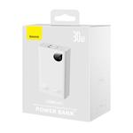 Baseus Adaman2 powerbanka s digitálním displejem 20000mAh 30W (VOOC) bílá