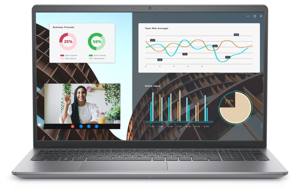 DELL Vostro 15 (3530)/ i7-1355U/ 16GB/ 512GB SSD/ 15.6" FHD/ Iris Xe/ FPR/ podsv.kl./ W11Pro/ 3Y Basic on-site