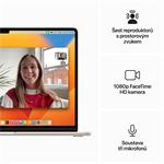 Apple MacBook Air 15",M2 8-core CPU/10-core GPU,8GB,512GB,Starlight,CZ (MQKV3CZ/A)