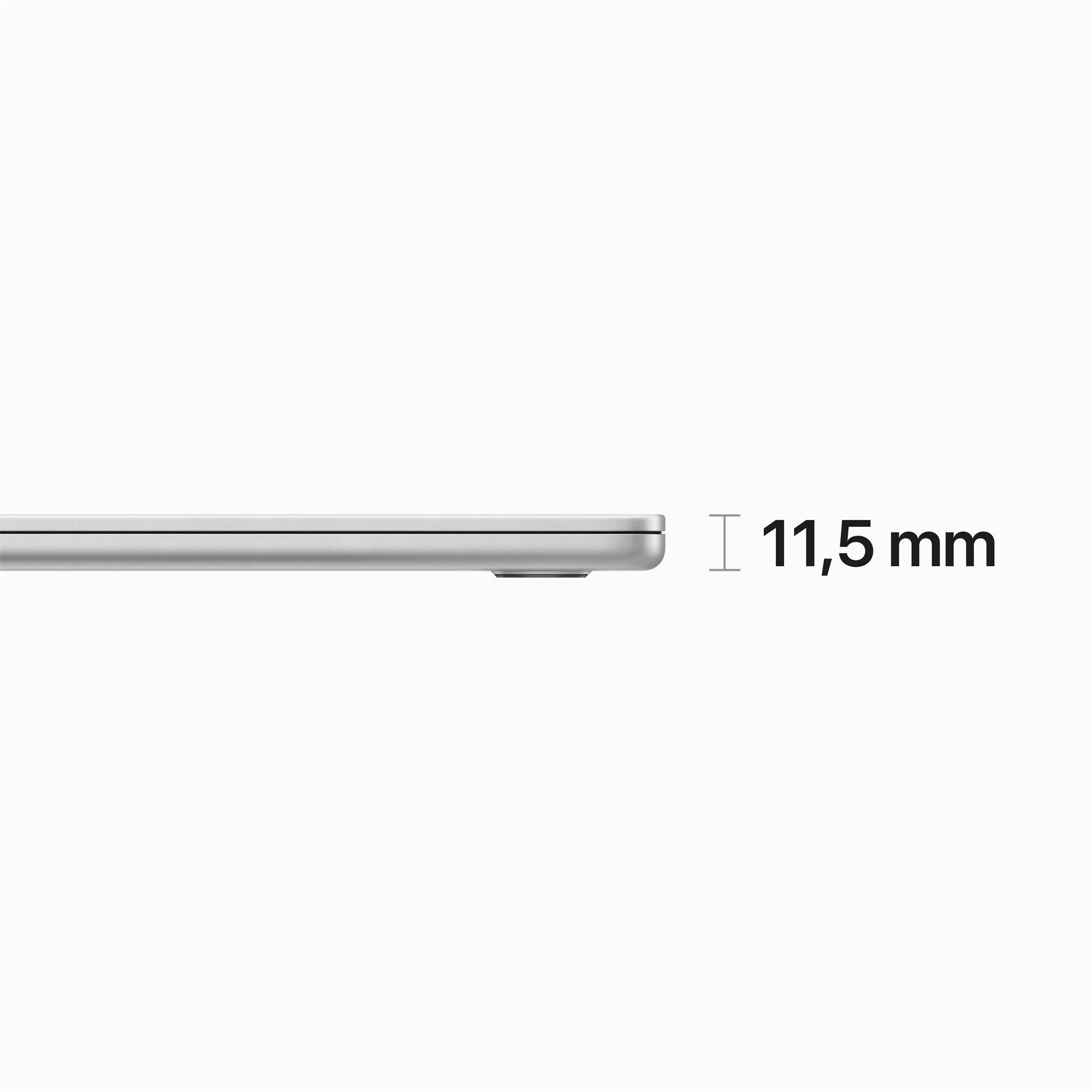 NB Apple MacBook Air 15",M2 8-core CPU/10-core GPU,8GB,256GB,Silver,CZ (MQKR3CZ/A)
