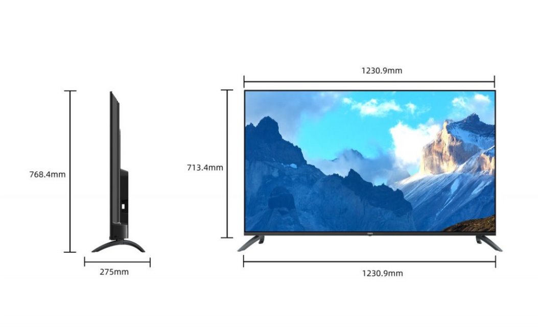 CHiQ U55G7LX TV 55" + 2 roky prodloužená záruka