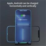 1stCOOL bezdrátová QI nabíječka skládací stojánek, bílá, USB-C