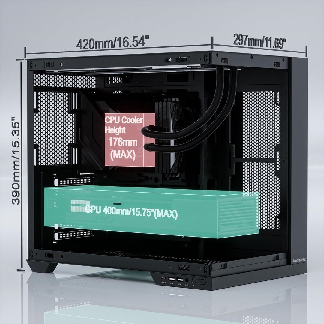 1stCOOL CubeTower DREAMER + SET fan ARGB