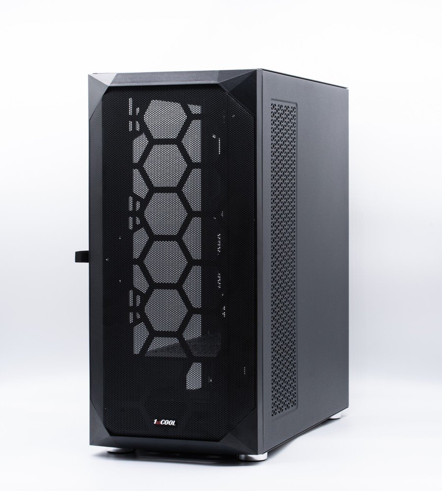 1stCOOL MiddleTower Wind Storm Black + sada ARGB