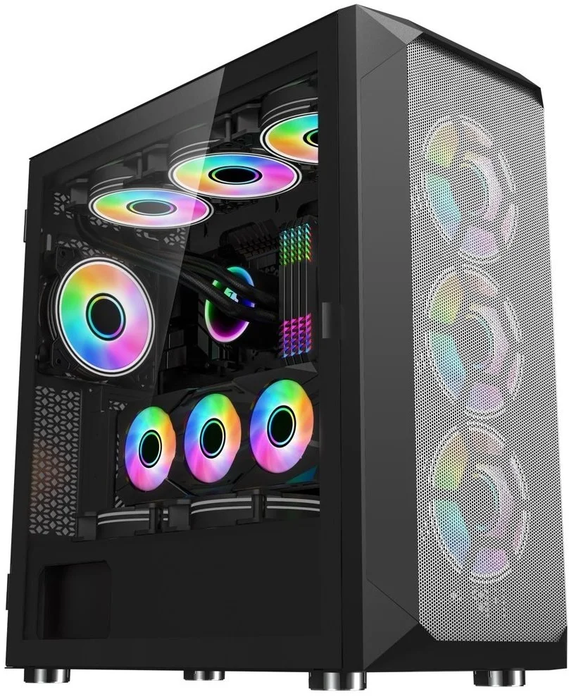 1stCOOL MiddleTower Wind Storm Black