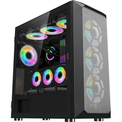 1stCOOL MiddleTower Wind Storm Black