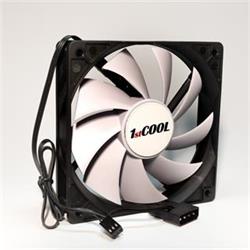 1stCOOL SILENT 12CM FAN Black/White