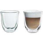 2-dielna súprava šálok na cappuccino DeLonghi, 270 ml