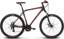 2018 KROSS 27,5" HEXAGON 3 vel.19" - black/red/burgundy matt