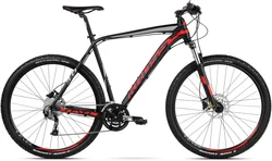 2018 KROSS 27,5" LEVEL 3.0 vel.18" - black/red/silver matt