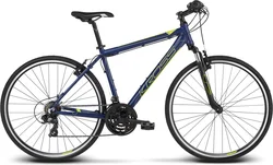 2018 KROSS 28" EVADO 1 vel.19" - navy blue/lime matt