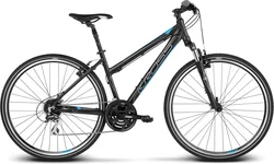 2018 KROSS 28" EVADO 3 dámský vel.19" - black/blue matt