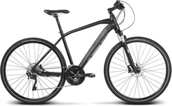 2018 KROSS 28" EVADO 9 vel.19" - black/silver matt