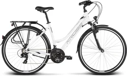 2018 KROSS 28" TRANS 1 dámský vel.19" - white/black glossy