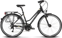 2018 KROSS 28" TRANS 4 dámský vel.19" - black/cream/silver matt