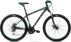 2018 KROSS 29" HEXAGON 4.0 vel.21" - black/graphite/green matt