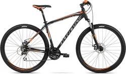 2018 KROSS 29" HEXAGON 4.0 vel.21" - black/graphite/orange matt