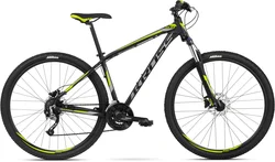2018 KROSS 29" HEXAGON 6.0 vel.21" - black/graphite/lime matt