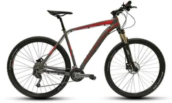 2018 KROSS 29" LEVEL 5.0 vel.21" - graphite/burgundy/red matt