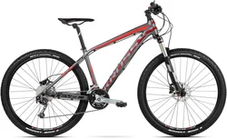 2018 KROSS 29" LEVEL 5 vel.19" - graphite/burgundy/red matt