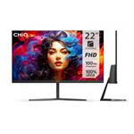 22" ultratenký monitor CHiQ 22F650 FHD, 100 Hz, bezrámčekový, čierny