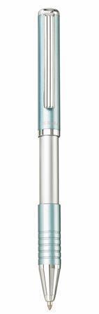 23462-24 Kuličkové pero "SL-F1", modrá, 0,24 mm, teleskopické, kovové, modré tělo, ZEBRA