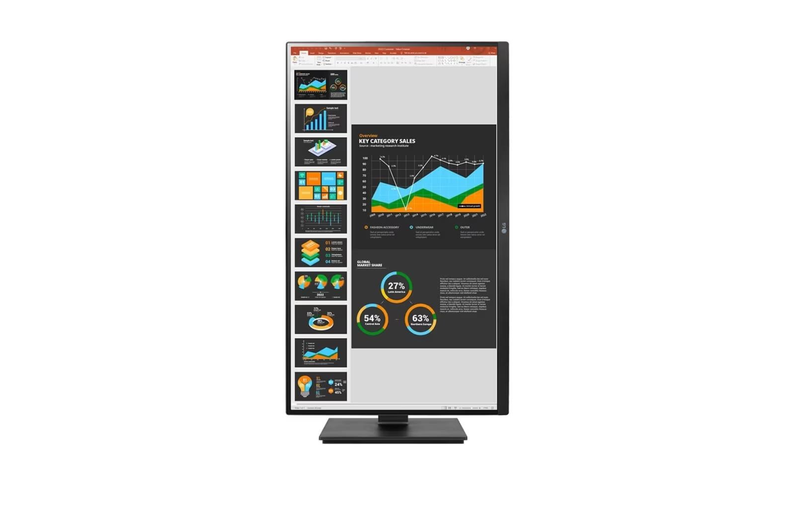 27" LG monitor 27BQ75QB-B