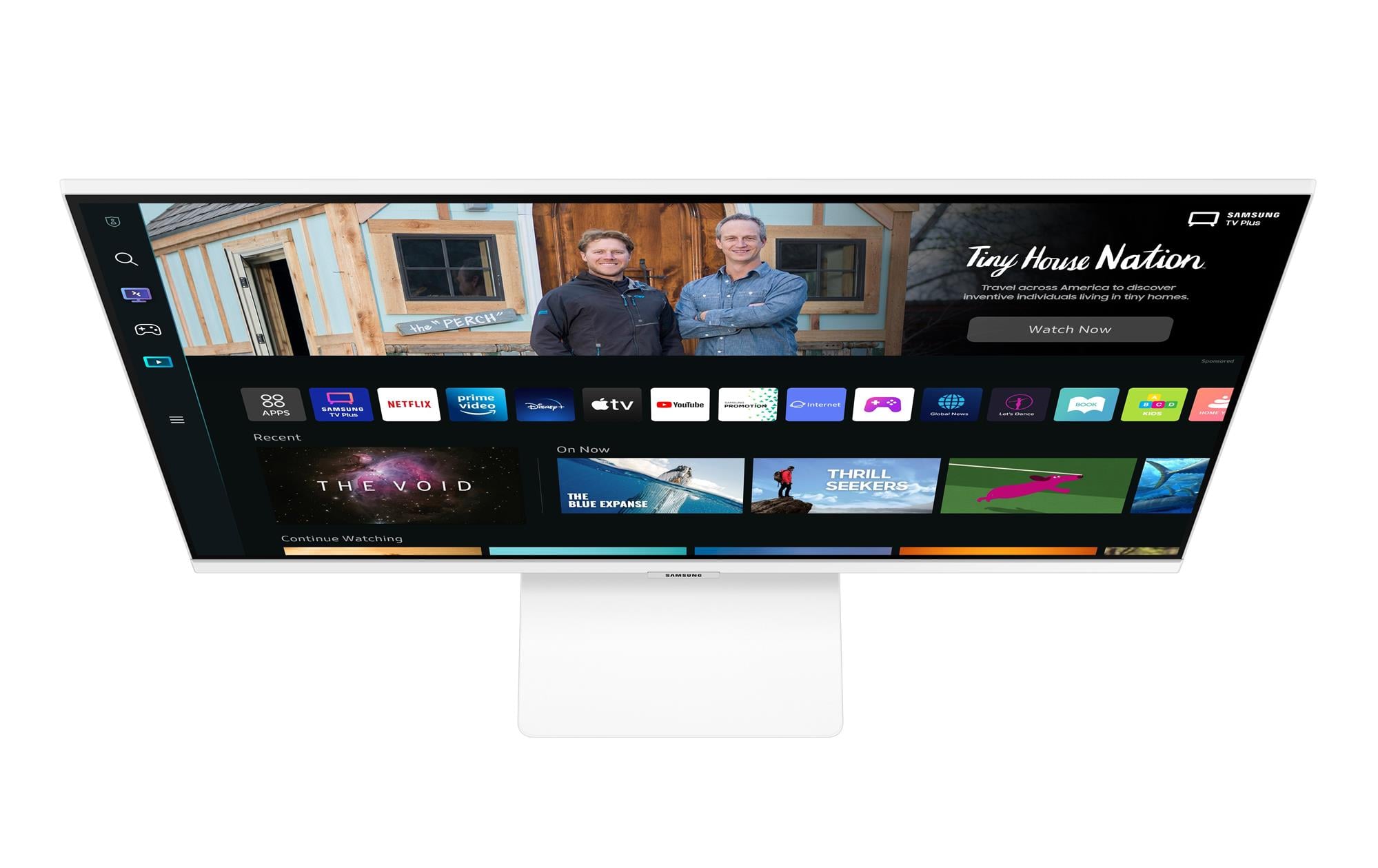 27" Samsung Smart Monitor M5 bílý