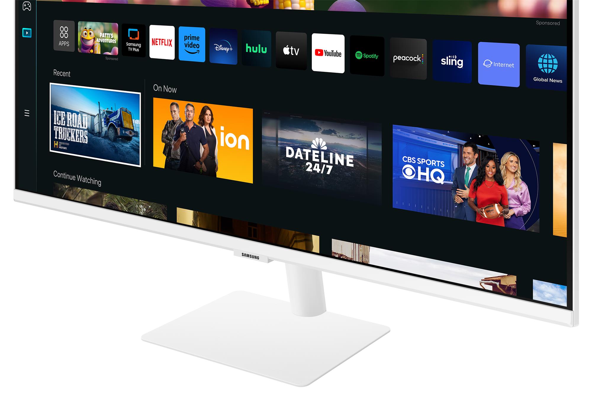 27" Samsung Smart Monitor M5 bílý
