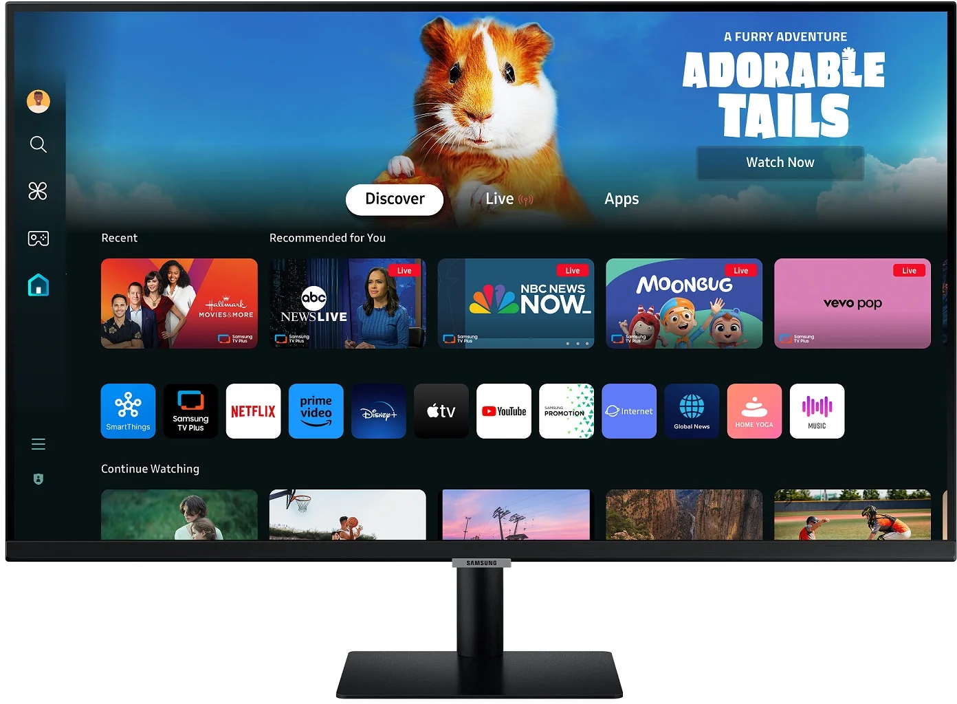 27" Samsung Smart Monitor M5