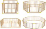 2Kids Toys Dětská dřevěná ohrádka XXL