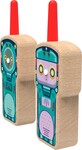2Kids Toys Dřevěné dětské vysílačky Robot