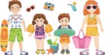 2Kids Toys Magnetické oblékání Rodina