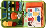 2Kids Toys Senzorická knižka s aktivitami Safari