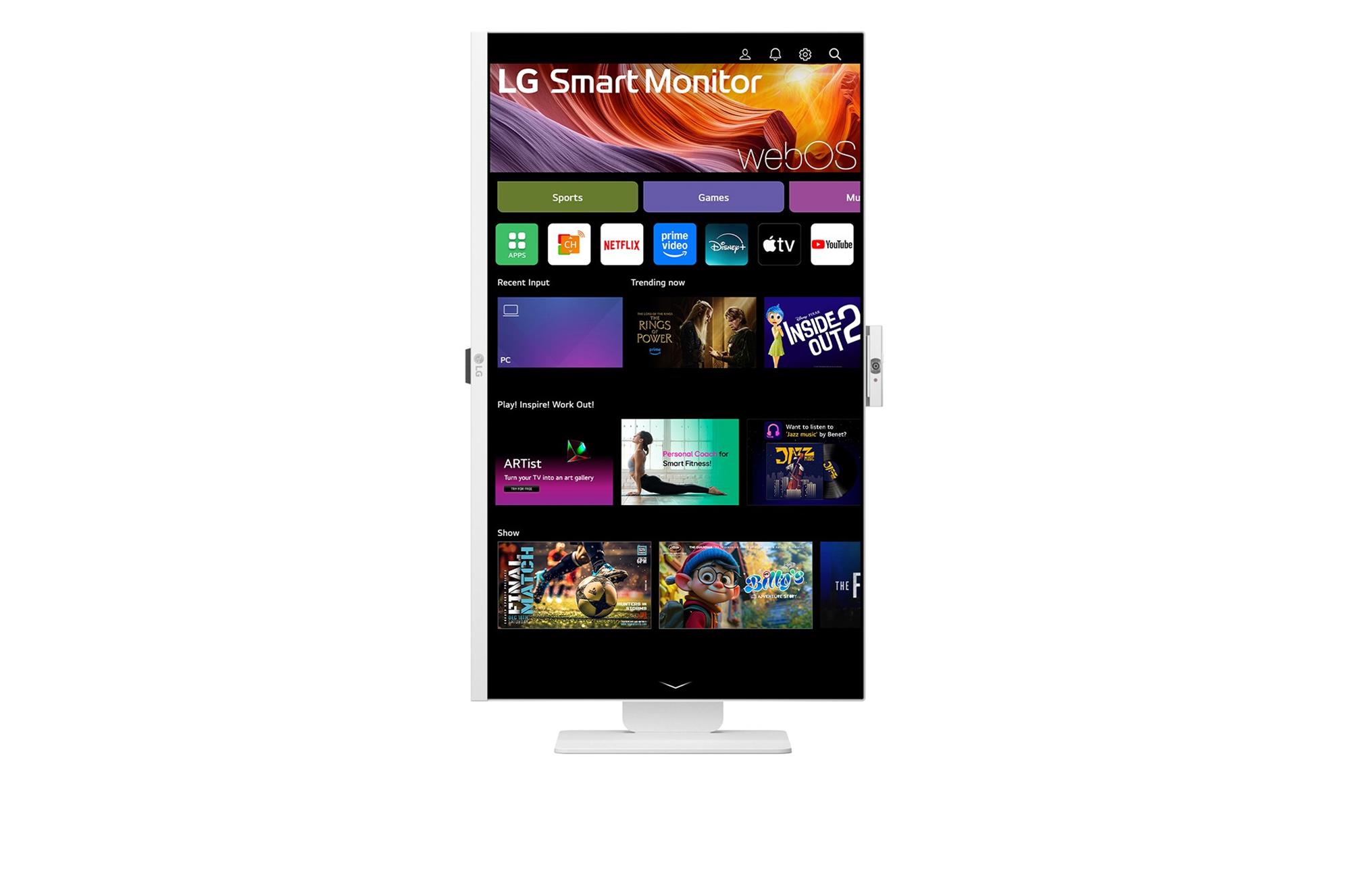 31,5" LG Smart Monitor 32U850SA