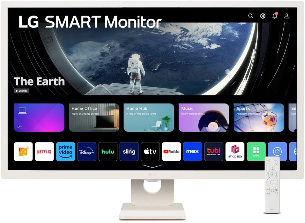 31,5" monitor LG 32SR50F-W s webOS