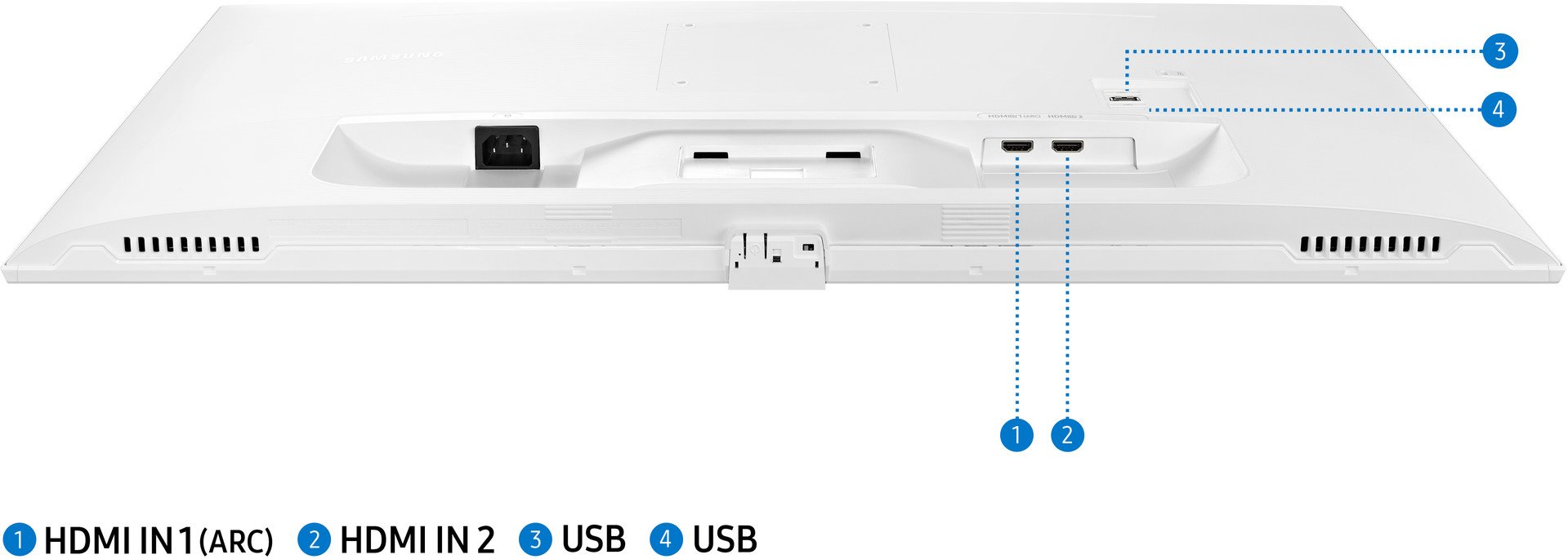 32" Samsung Smart Monitor M5 White