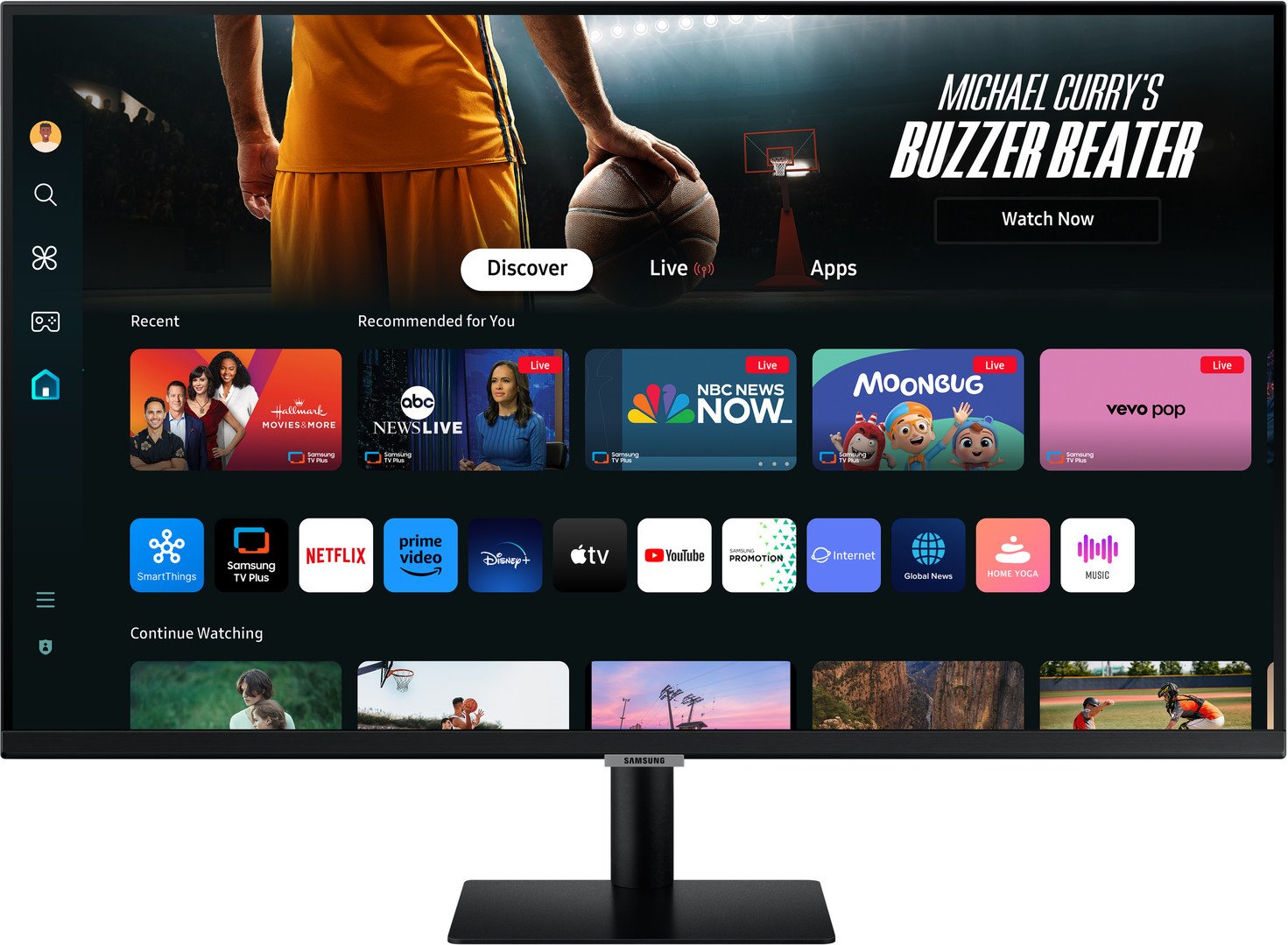 32" Samsung Smart Monitor M7