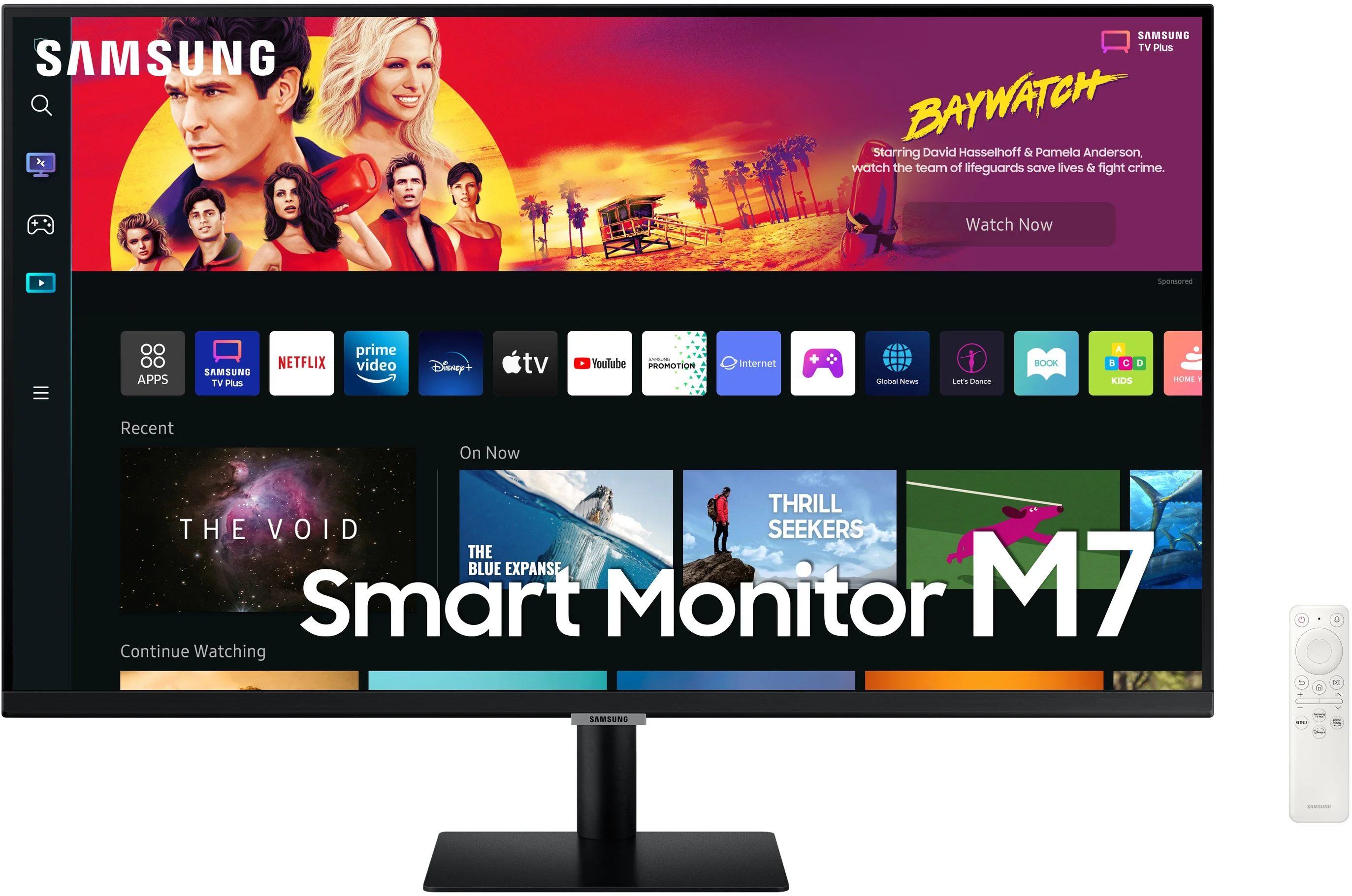 32" Samsung Smart Monitor M7 Black