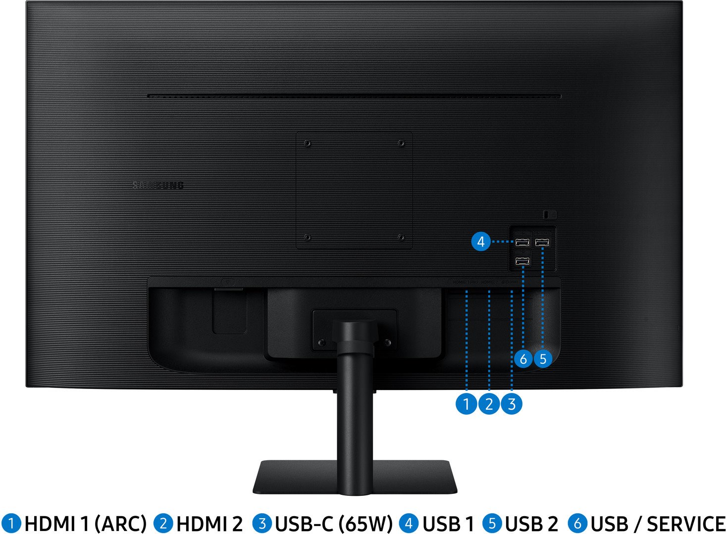 32" Samsung Smart Monitor M7 černý
