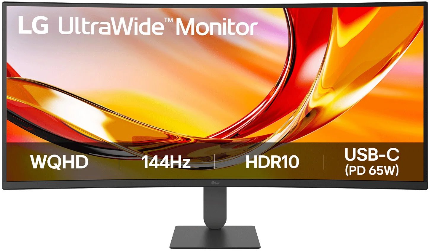 34" LG monitor UltraWide 34U640B prohnutý